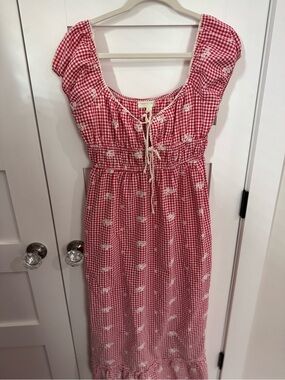 thirty thirty la green floral dress Thirty thirty satin dress